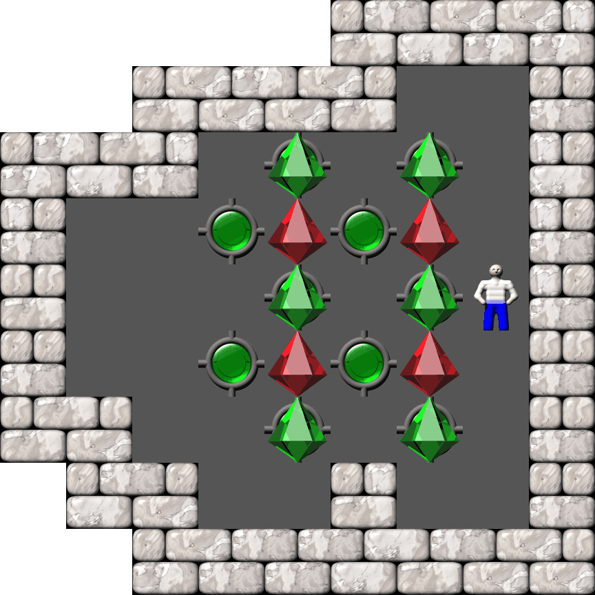 Sokoban David W. Skinner Arranged level 358